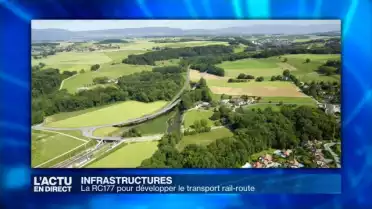 Coup d&#039;envoi pour le chantier de la RC 177