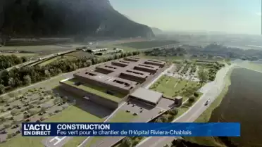 Feu vert pour le chantier de l&#039;Hôpital Riviera-Chablais