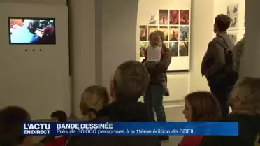 Près de 30'000 personnes à la 11ème édition de BD-Fil