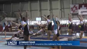 Pomy remporte un 5ème titre national à Yverdon-les-Bains