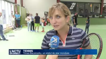 Timea Bacsinszky, un statut de star mondiale à endosser