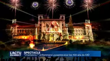 Un spectacle &quot;grandiose&quot; pour les 100 ans du CIO