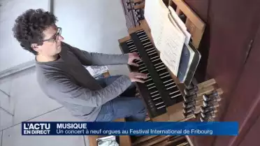 Le Festival International d'orgue de Fribourg débute ce soir