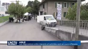 Nouveau squat à Renens pour les migrants