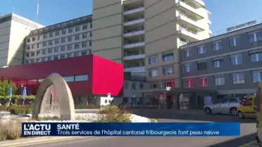 Trois services de l&#039;hôpital cantonal fribourgeois rénovés