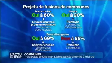 Trois projets de fusion de communes acceptés ce week-end