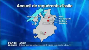 Fribourg ouvre un nouveau centre d&#039;hébergement à Enney