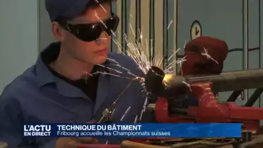 Les Championnats de la technique du bâtiment à Fribourg
