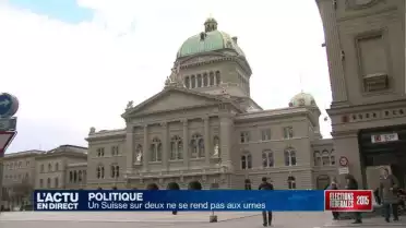 Un Suisse sur deux ne se rend pas aux urnes