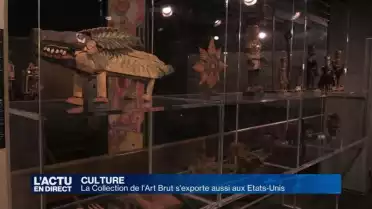 La Collection de l&#039;Art Brut voyage et séduit