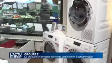 Groupe E réinvente l'offre de ses magasins d'électroménager