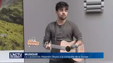 Le Lausannois Alejandro Reyes à la conquête de la Suisse