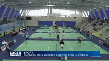 Le badminton international pose ses raquettes à Yverdon