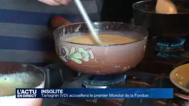 Tartegnin capitale d&#039;un jour de la fondue