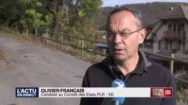 Guy Parmelin soutient la candidature du PLR Olivier Français