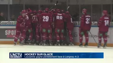 Lausanne obtient un précieux succès face à Langnau