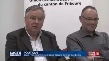 Jean-François Rime se lance dans la course aux Etats
