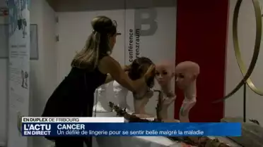 Un défilé de lingerie pour se sentir belle malgré la maladie