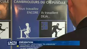 Faites attention aux cambriolages &quot;du crépuscule&quot;