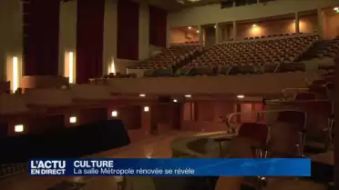 Plongée au coeur de la salle Métropole