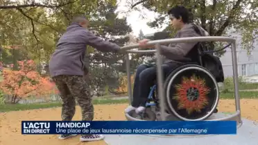 Une place de jeux lausannoise séduit pour sa mixité