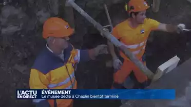 Le musée à 60 millions dédié à Chaplin bientôt terminé