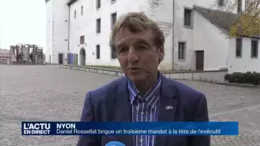 Daniel Rossellat brigue un nouveau mandat à Nyon