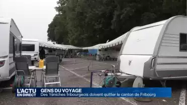 Des Yéniches fribourgeois doivent quitter le canton