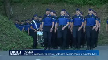 Les aspirants policiers genevois se formeront à Savatan