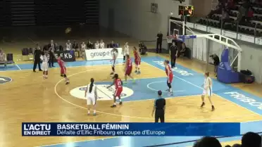 Basket féminin: Elfic Fribourg s&#039;incline contre Nymburk