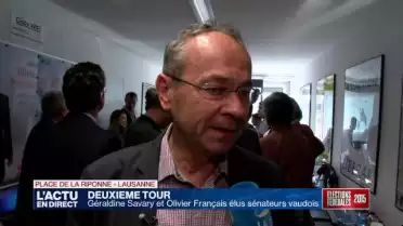 Géraldine Savary et Olivier Français sont élus au États