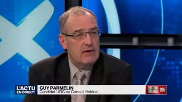 L'UDC vaudoise plébiscite Guy Parmelin au Conseil fédéral