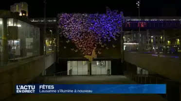 Lausanne s'illumine à nouveau