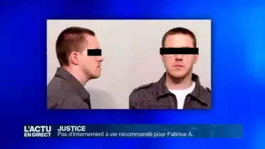 Pas d'internement à vie recommandé pour Fabrice A.