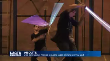 Des cours pour manier le sabre laser comme un vrai Jedi