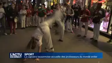 L&#039;ACL devient la capitale de la capoeira cette semaine