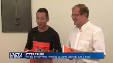 Près de 80 écrivains romands au salon du livre à Bulle