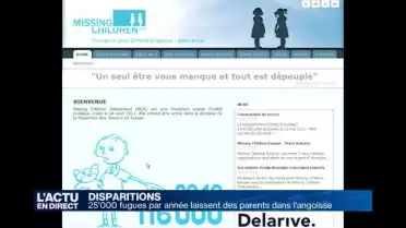 25&#039;000 fugues par année laissent des parents dans l&#039;angoisse