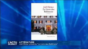 Joël Dicker présente &quot;Le Livre des Baltimore&quot;
