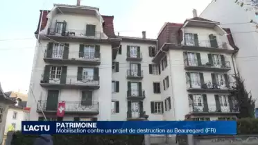 Démolition d&#039;un immeuble historique au Beauregard