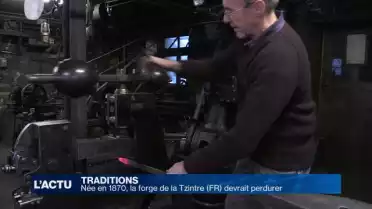 Née en 1870, la forge de la Tzintre devrait perdurer