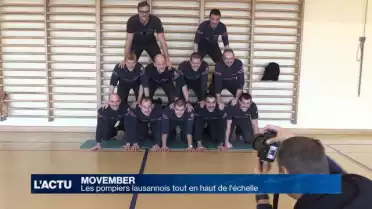 Les pompiers lausannois sont tout en haut de l'échelle