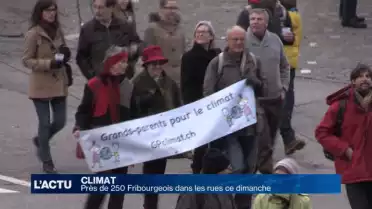 Près de 250 Fribourgeois dans les rues ce dimanche