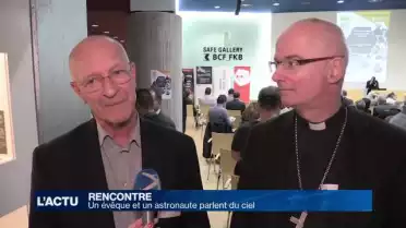 Un evêque et un astronaute parlent du ciel