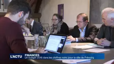 Chiffres noirs pour le budget 2016 de la ville de Fribourg