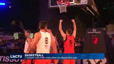 Basket : L&#039;équipe nationale masculine ne disparaitra pas