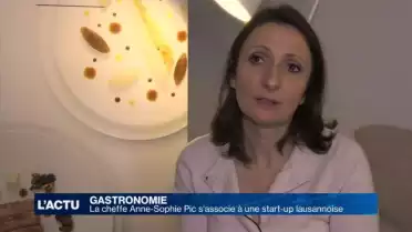 Une start-up romande s&#039;associe à Anne-Sophie Pic