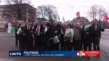L'UDC vaudoise derrière Guy Parmelin
