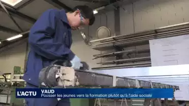 Pousser les jeunes vaudois vers la formation professionnelle