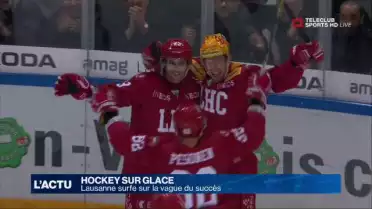 Lausanne surfe littéralement sur la vague du succès